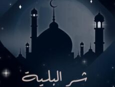 مسلسل شر البلية الحلقة 1 الاولى