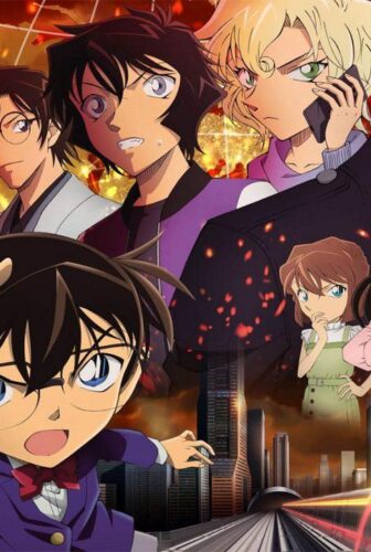 فيلم المحقق كونان المشاهدة فيلم 24- الرصاصة القرمزية 2021 مترجم