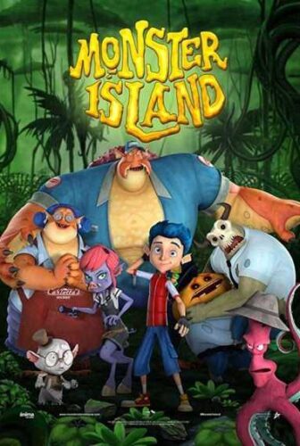فيلم الانيميشن و المغامرة Monster Island 2017 مترجم